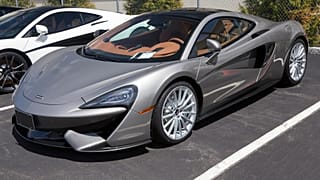Model McLaren 570 GT. Taki właśnie model uległ uszkodzeniu 