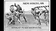 A népszavazást támogató plakát 1920-ban