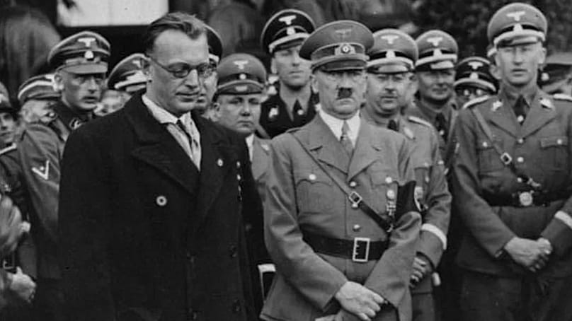 Seiss-Inquart és Adolf Hitler