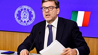 Il ministro dell'Economia Giancarlo Giorgetti