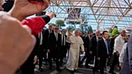 Pope Leo XIV arrives at the Agostino Gemelli Polyclinic in Rome, 13 October, 2026