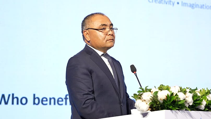 Usbekistans Landwirtschaftsminister Ibrokhim Abdurakhmonov 