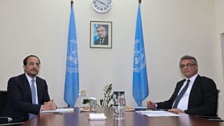 Χριστοδουλίδης και Έρχιουρμαν στα γραφεία της αποστολής του ΟΗΕ, Τρίτη 13 Οκτωβρίου 2026