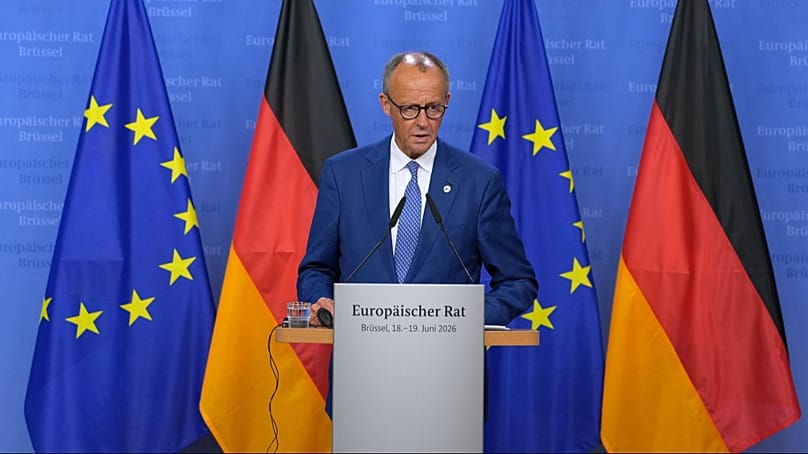 German Chancellor Friedrich Merz.
