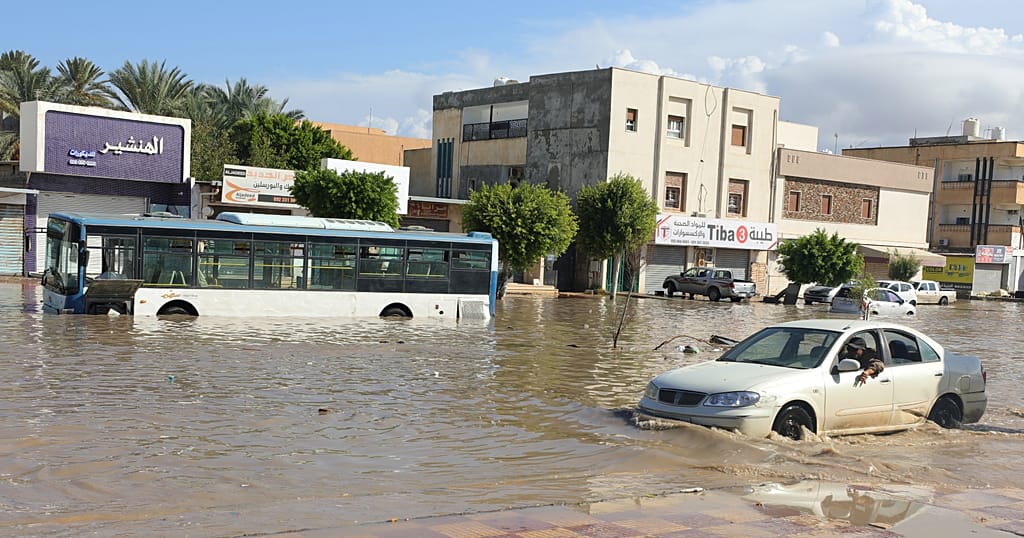 Libye : de fortes pluies paralysent la capitale Tripoli