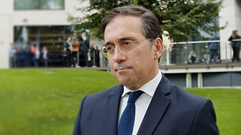 jOS2 mANUEL aLBARES? sPANISH fOREIGN aFFAIRS mINISTER