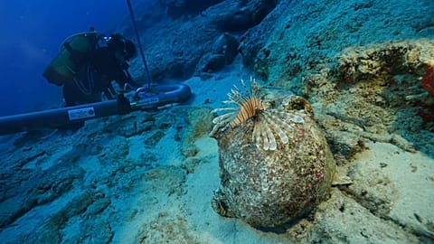 A dive in Kekova.