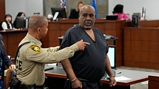 Duane Davis arrives for a sentencing hearing after his murder conviction in the death of rapper Tupac Shakur, 13 October, 2026