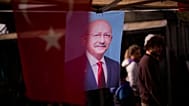 ARŞİV: CHP Genel Başkanı ve 2023 seçimlerinde Millet İttifakı cumhurbaşkanı adayı Kemal Kılıçdaroğlu'nun fotoğrafının bulunduğu bir pankart