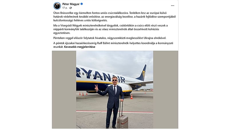 A miniszterelnök közleménye