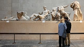 Τα γλυπτά του Παρθενώνα που εκτίθενται στο Βρετανικό Μουσείο