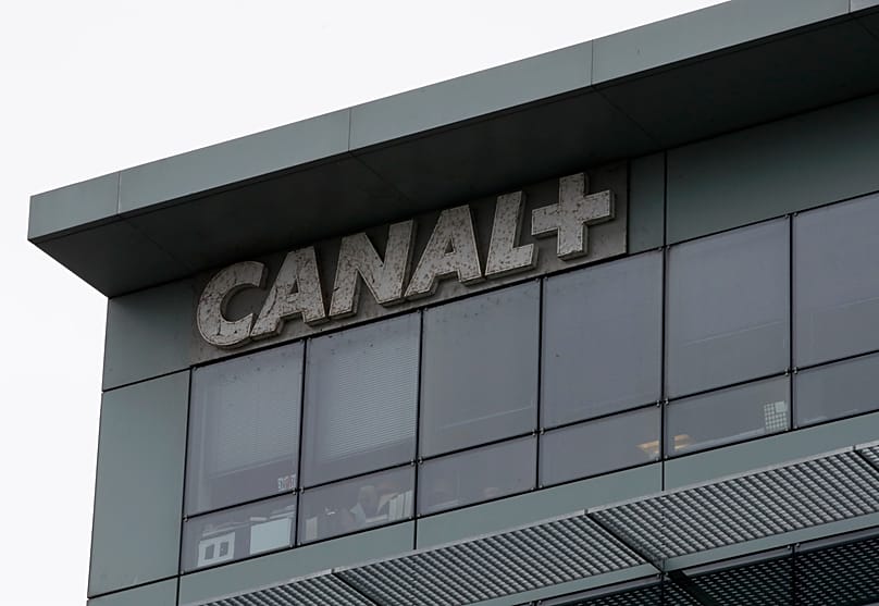 Le siège de Canal+ à Boulogne-Billancourt près de Paris. 