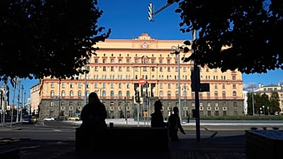 A view of Lubyanka Square with the historic Federal Security Service (FSB) building (left) in Moscow, Tuesday, 8 September 2026.