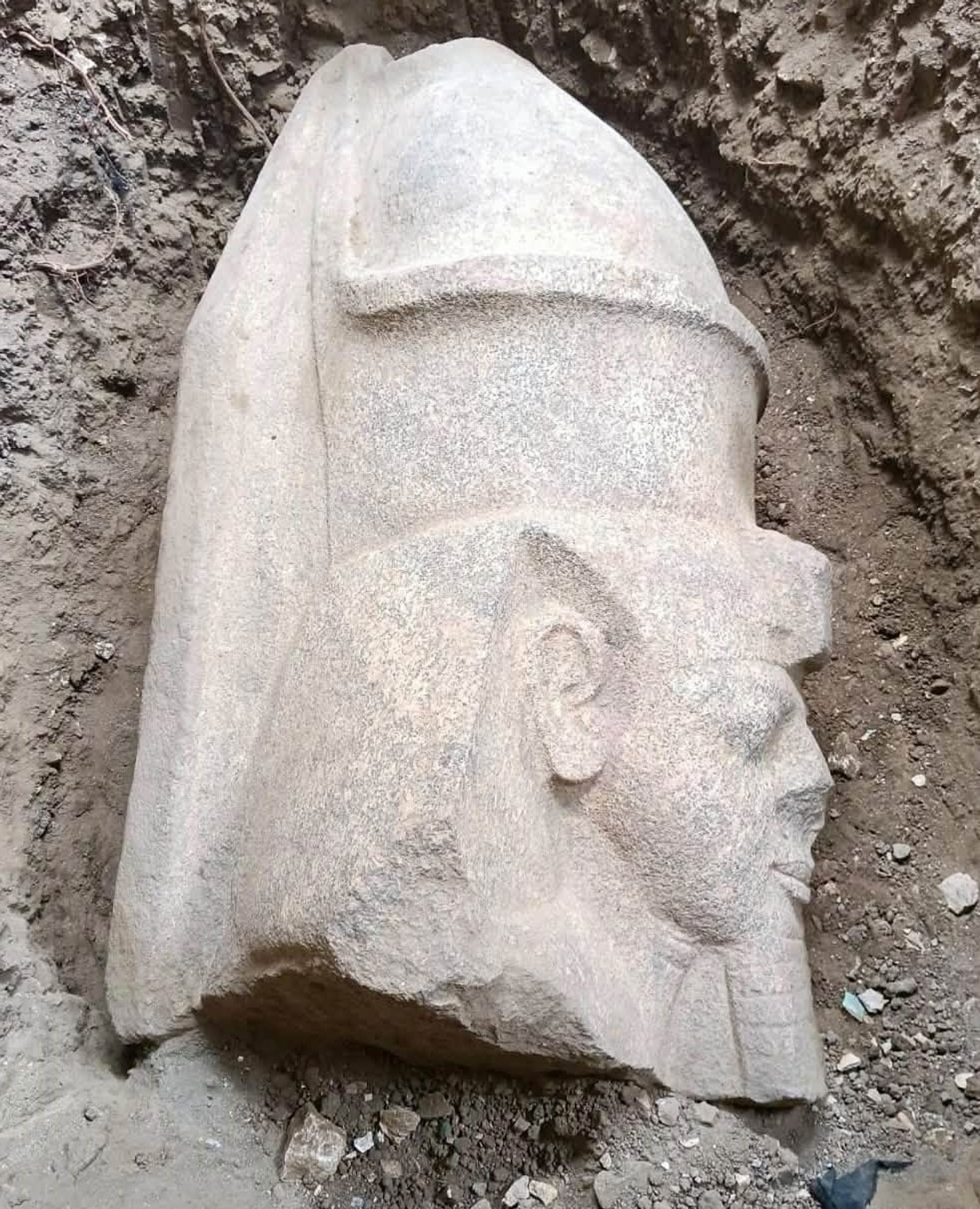 Egypt Ruler Rameses Iii Statue Egyptian cucumber farmer helps archaeologists find giant Ramses II ...