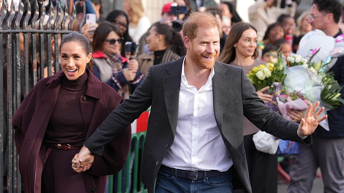 Prince Harry and Meghan make first joint public appearance since surprise UK return