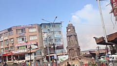 Hatay'ın Reyhanlı ilçesi merkezinden bir görünüm.