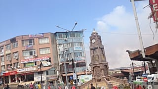 Hatay'ın Reyhanlı ilçesi merkezinden bir görünüm.