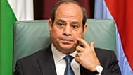 الرئيس المصري عبد الفتاح السيسي يحضر مؤتمرا لدعم القدس بمقر جامعة الدول العربية بالقاهرة، مصر
