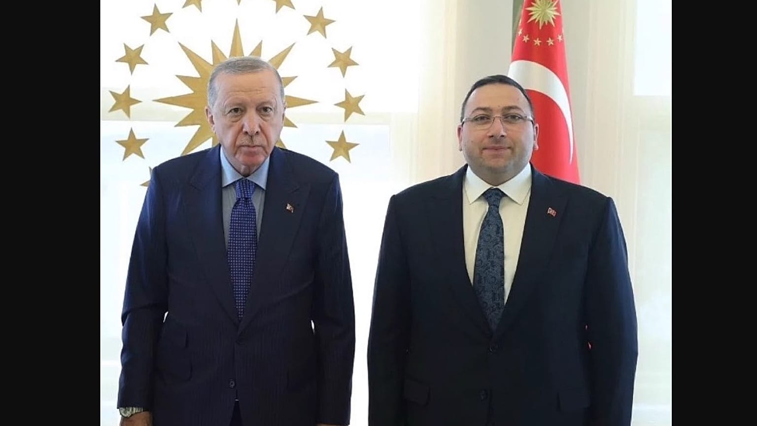 Cumhurbaşkanı Recep Tayyip Erdoğan ve Dündar Ziya Gültekin