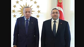 Cumhurbaşkanı Recep Tayyip Erdoğan ve Dündar Ziya Gültekin