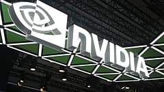 A logo of Nvidia is displayed at at the Computex Taipei exhibition, one of the world's largest computer and technology expos, in Taipei, Taiwan, Wednesday, June 3, 2026.