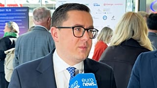 Minister energii - Miłosz Motyka w rozmowie z Euronews w Sopocie. 