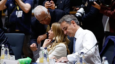 The EU summit in Brussels.