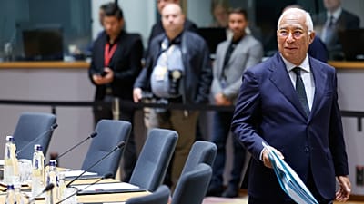 European Council President Antonio Costa attends an EU summit in Brussels 