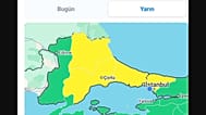 Marmara Bölgesi'nde 16 Ekim'de yağışın İstanbul ve Kırklareli'de etkili olması bekleniyor.