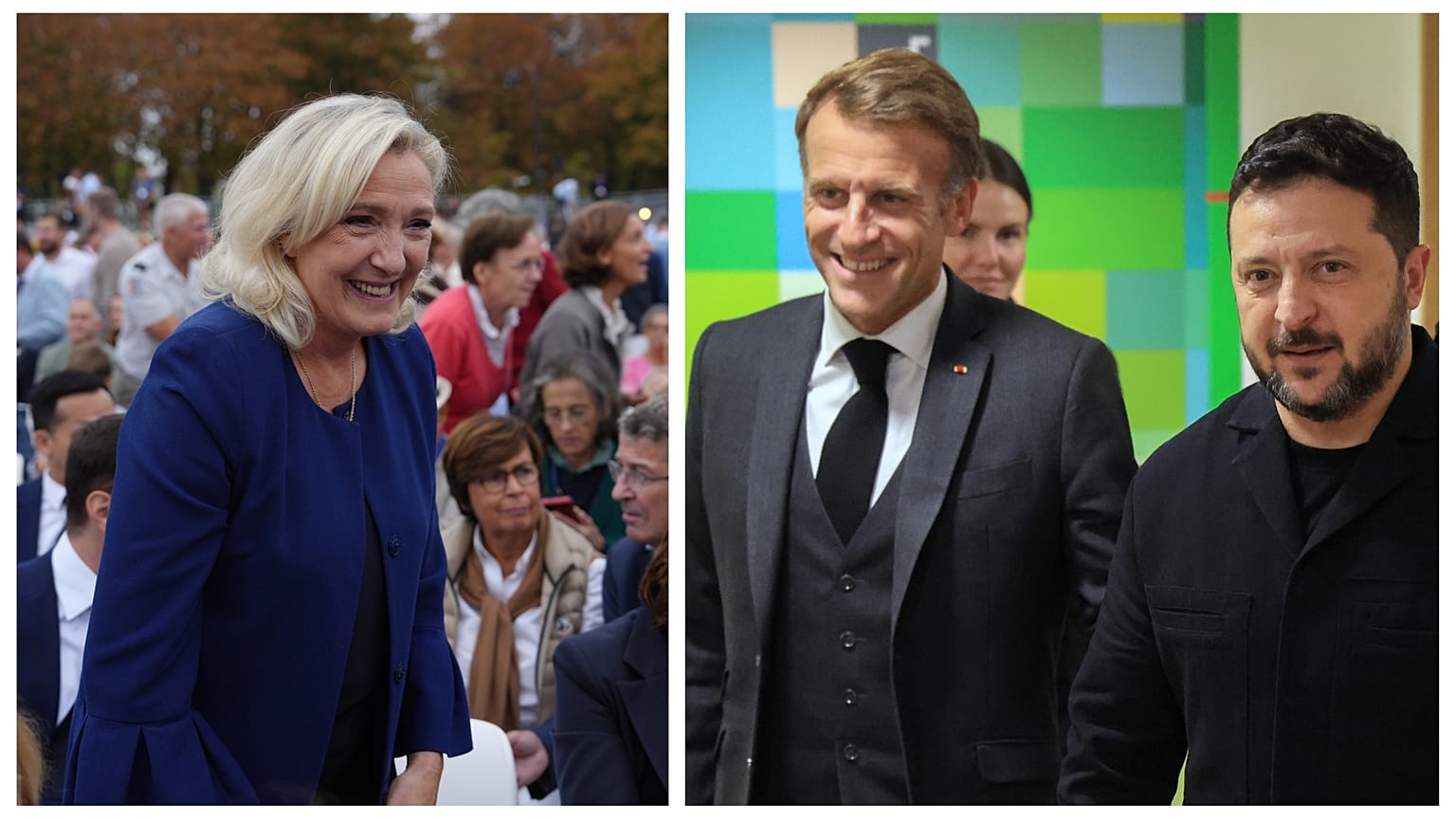 Marine Le Pen veut couper l'aide à l'Ukraine.