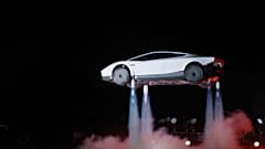 El coche volador, Tesla Roadster,  presentación, 15 de octubre de 2026