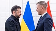 Zelenskyy and Magyar in Brussels 