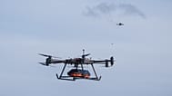 Le drone StarGate, fabriqué par l'entreprise de drones SkyFall et équipé d'un module médical.