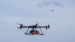 The StarGate drone, made by the SkyFall drone company and equipped with a medical module.