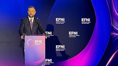 Własysław Kosiniak-Kamysz na forum EFNI w Sopocie, 16.10.2026