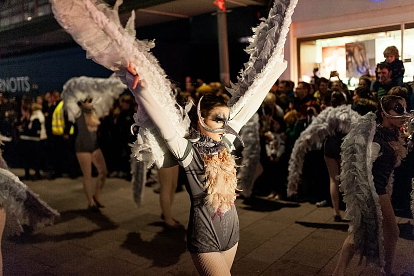 The streets of Dublin come alive with parades and Halloween-themed high jinks 