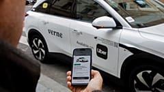 The BAIC Arcfox Alpha T5 electric crossover is used as part of Uber's driverless taxi service in Zagreb, Croatia, together with Verne and Pony.ai.