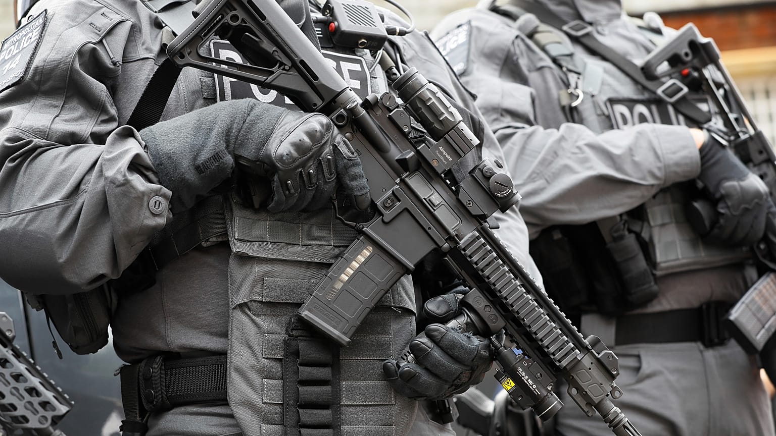 Symbolbild: Die Anti-Terror-Einheit der Polizei während eines Fototermins in London, 3. August 2016