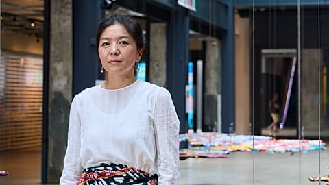 Artist Gulnar Mukazhanova