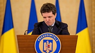 Romanian President Nicușor Dan in Bucharest, Romania, 17 September, 2026. 