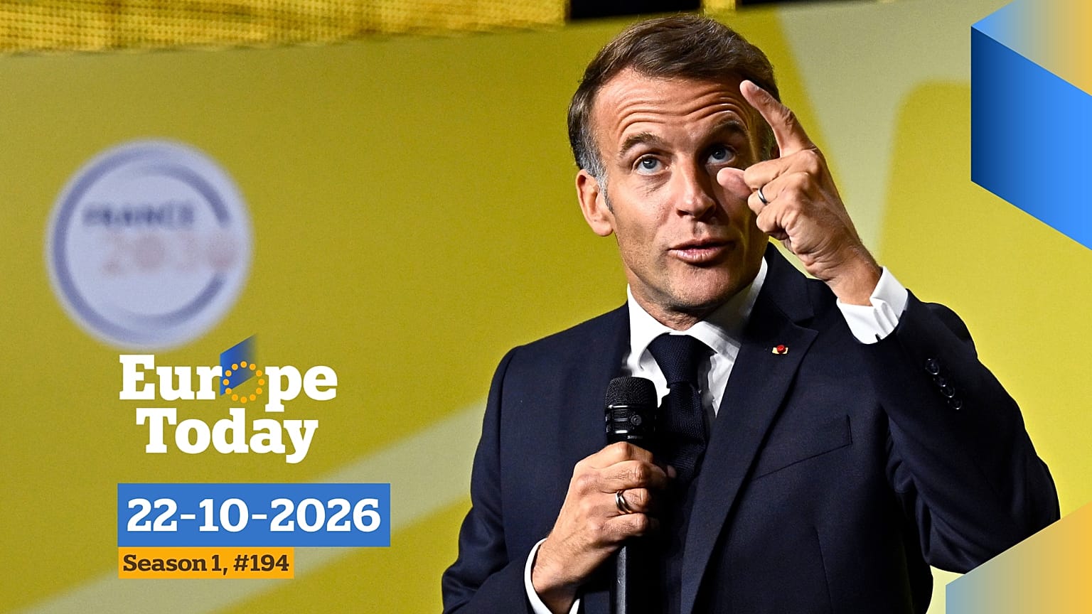 Emmanuel Macron delivers a speech during the "Bpifrance Inno Generation (BIG) event" one of Europe's largest gatherings dedicated to entrepreneurs, in Paris.