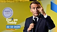 Emmanuel Macron delivers a speech during the "Bpifrance Inno Generation (BIG) event" one of Europe's largest gatherings dedicated to entrepreneurs, in Paris.