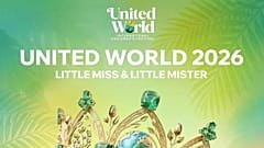 4-13 yaş grubundaki çocukların katılımıyla "Little Miss and Little Mister United World" adlı güzellik yarışması 