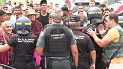 Imagen de la frontera de Ceuta el 30 de julio de 2026