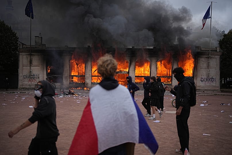 Office de tourisme de Lyon, le 17.10.2026, (AP Photo/Laurent Cipriani)