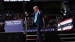 Trump az észak-Kentucky egyetemen, 2026 október 17. 