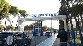 Ege Üniversitesi girişi