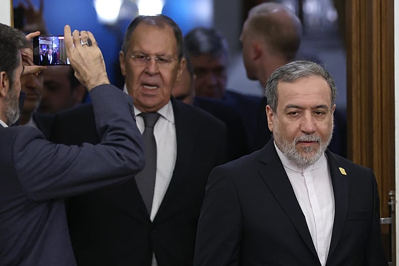 لاوروف و عراقچی در یک قاب 