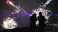 Protesters throw flares and fireworks at police during clashes at an anti-government demonstration in Tirana, 18 October, 2026