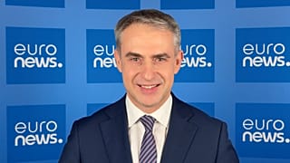 Krzysztof Gawkowski w studio Euronews